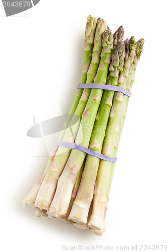 Image of fresh green asparagus