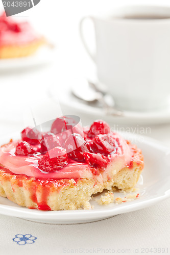 Image of tasty strawberry pie