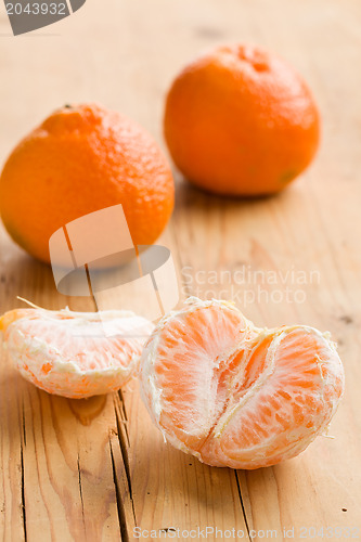 Image of tangerines fruits 