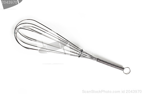 Image of stainless steel whisk