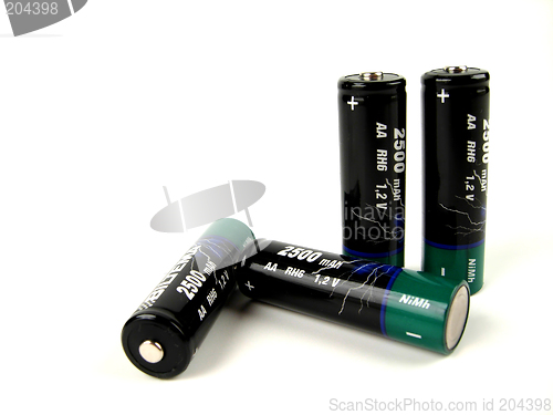 Image of Rechargeable batteries