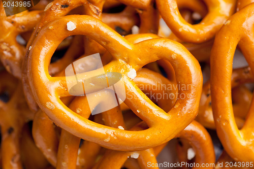 Image of baked pretzels