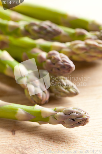 Image of fresh green asparagus