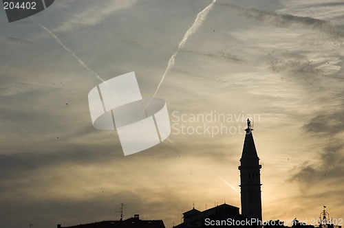 Image of Church in Rovinj Istria Kroatia