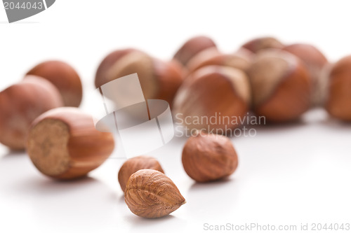 Image of hazelnuts