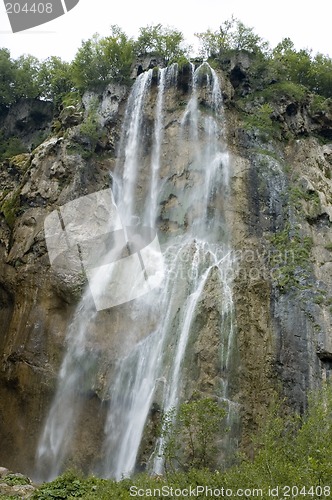Image of Waterfall in Croatia