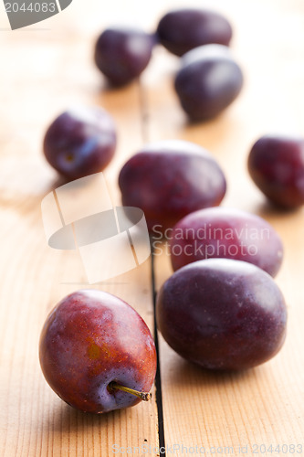 Image of fresh plums