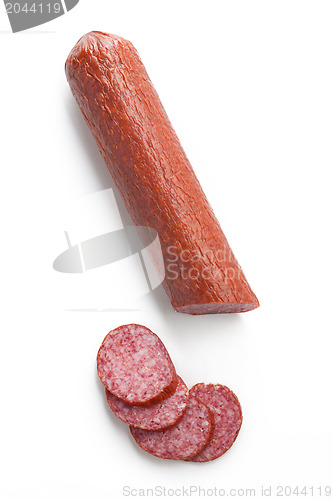 Image of fresh salami