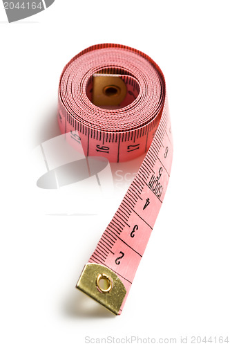 Image of pink measuring tape