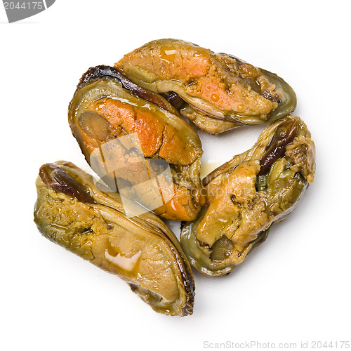 Image of smoked mussels