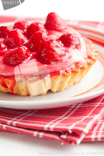 Image of tasty strawberry pie