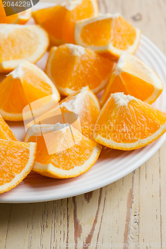 Image of cut orange