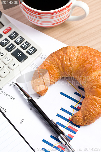 Image of morning in office