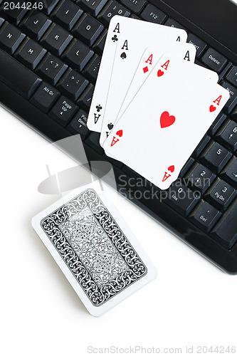 Image of online poker gambling