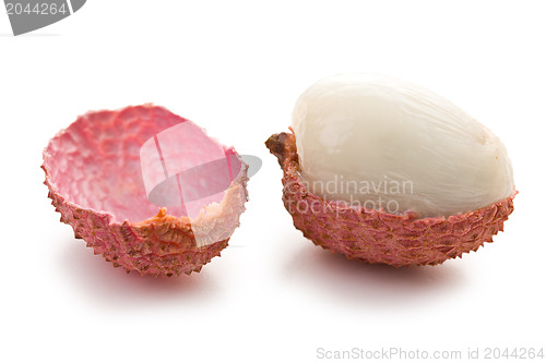 Image of tasty litchi fruit 