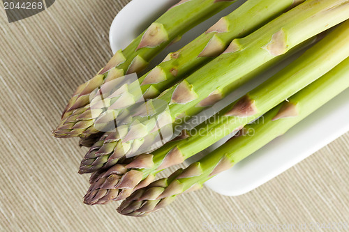 Image of fresh green asparagus