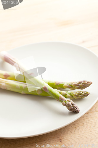 Image of fresh green asparagus