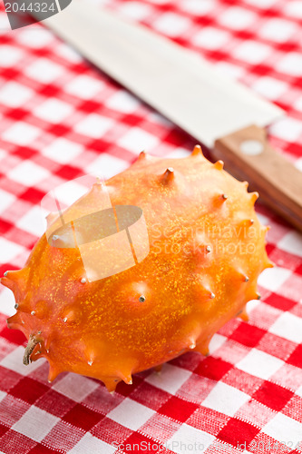 Image of tasty kiwano fruit