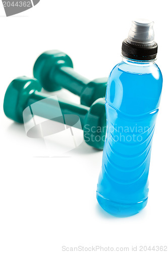 Image of blue energy drink