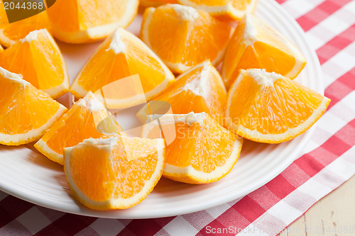 Image of cut orange