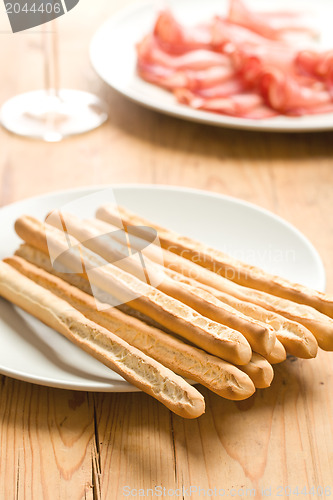 Image of grissini sticks