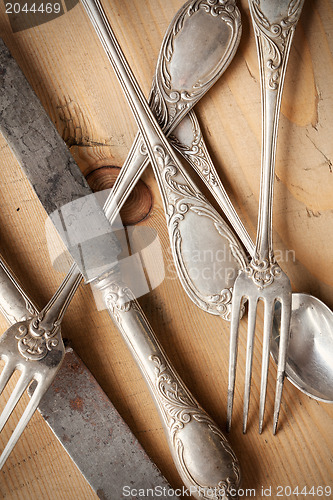 Image of old cutlery