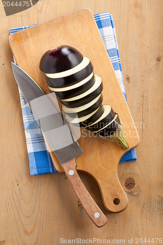 Image of slices of eggplant