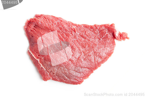 Image of raw beef steak