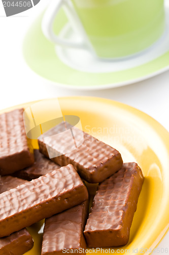 Image of chocolate biscuit