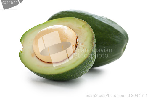 Image of cut avocado