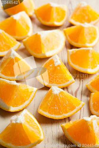Image of cut orange
