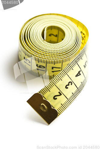 Image of yellow measuring tape