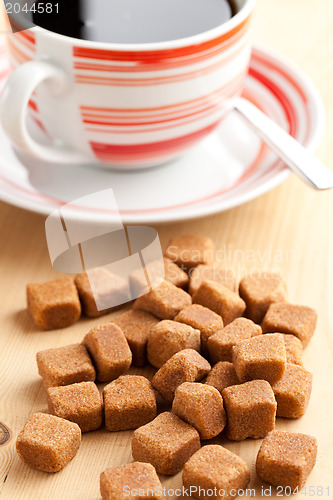 Image of brown cubes of sugar