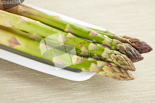 Image of fresh green asparagus