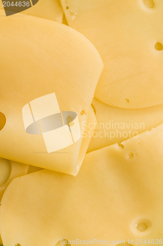 Image of tasty slices cheese