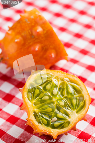 Image of tasty kiwano fruit