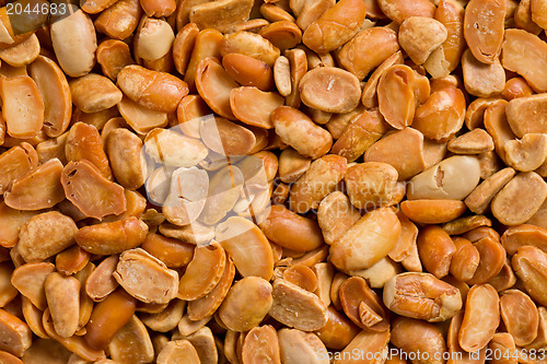 Image of roasted soya beans background
