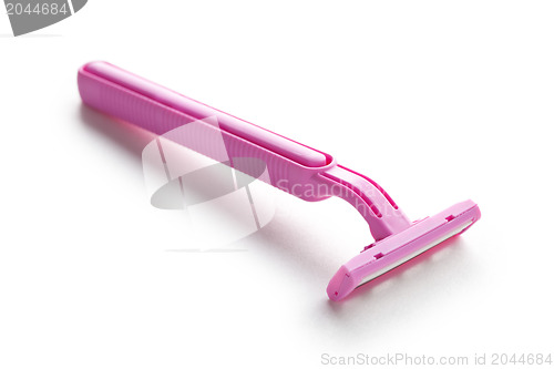 Image of pink lady shaver