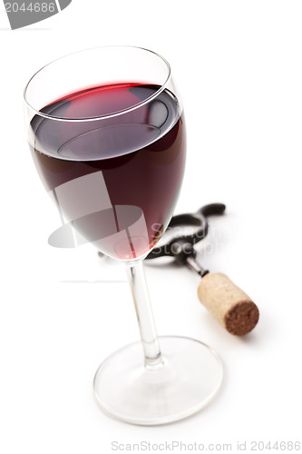 Image of glass of red wine