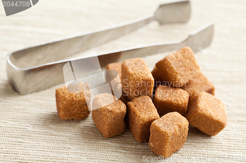 Image of brown cubes of sugar