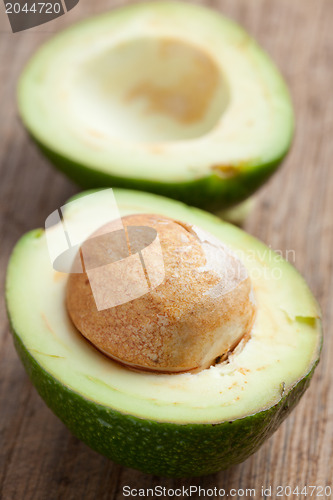 Image of cut avocado