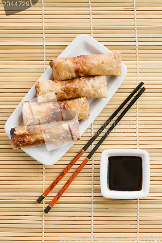 Image of spring rolls