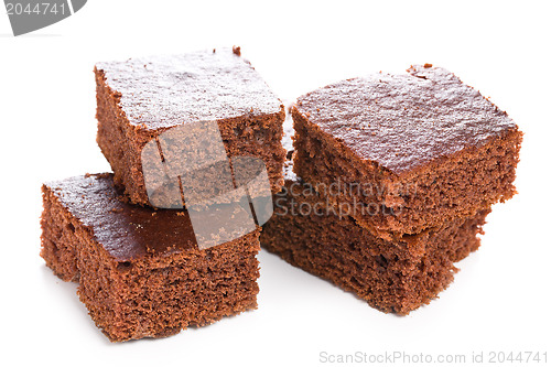 Image of sweet chocolate dessert