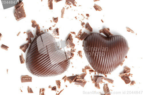 Image of chocolate hearts