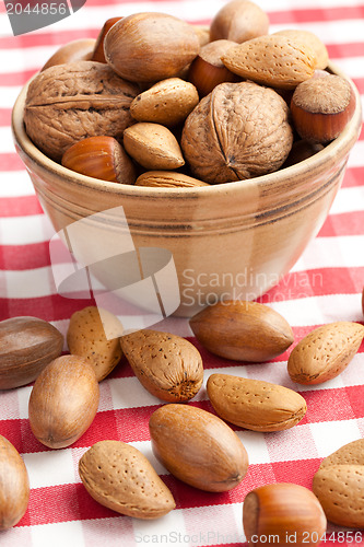 Image of various nuts