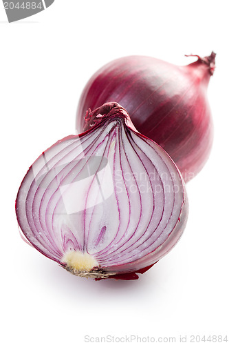 Image of sliced red onion