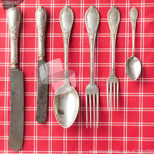 Image of old cutlery
