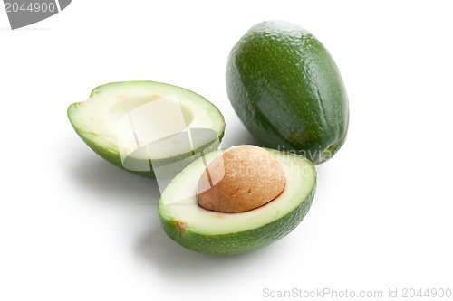 Image of cut avocado