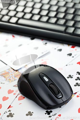 Image of online poker gambling