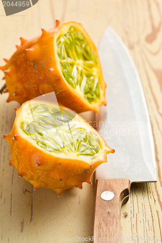 Image of tasty kiwano fruit